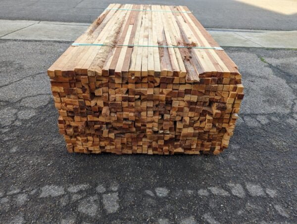 2"x2"x8' Redwood Economy 2nd unit