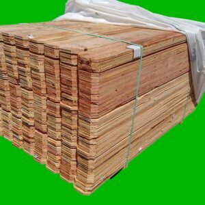 A full stack of 1x6x6' Cedar Rustic Fence Boards