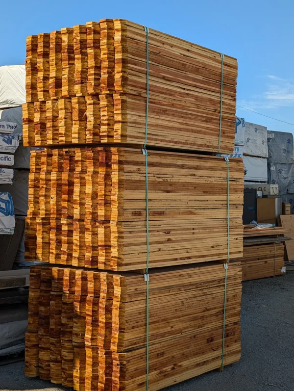 1x6x6 redwood #2 multi unit stack