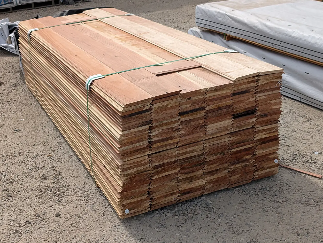 1x8 redwood merch shiplap