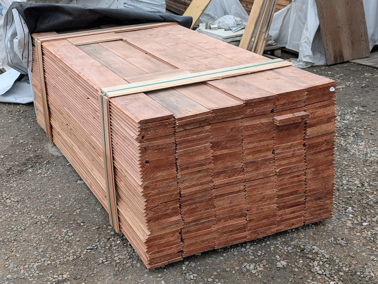 1x8x8 redwood heart merch ridge and valley